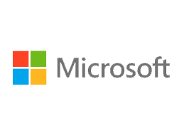 Logo til Microsoft aktier.