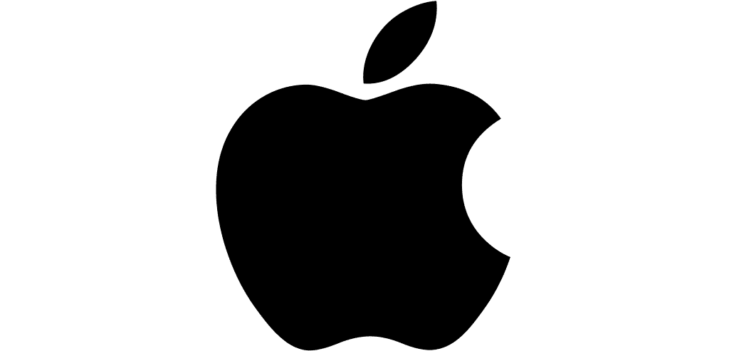 Apple aktier logo