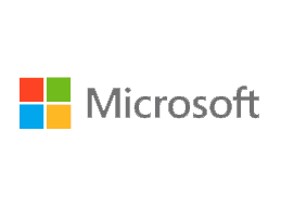 Logo til Microsoft aktier.
