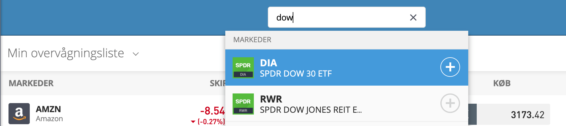 Soeg Efter Dow Jones