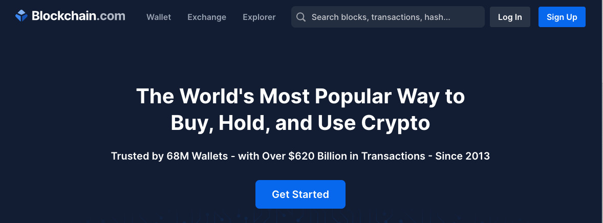 Blockchain wallet desktop