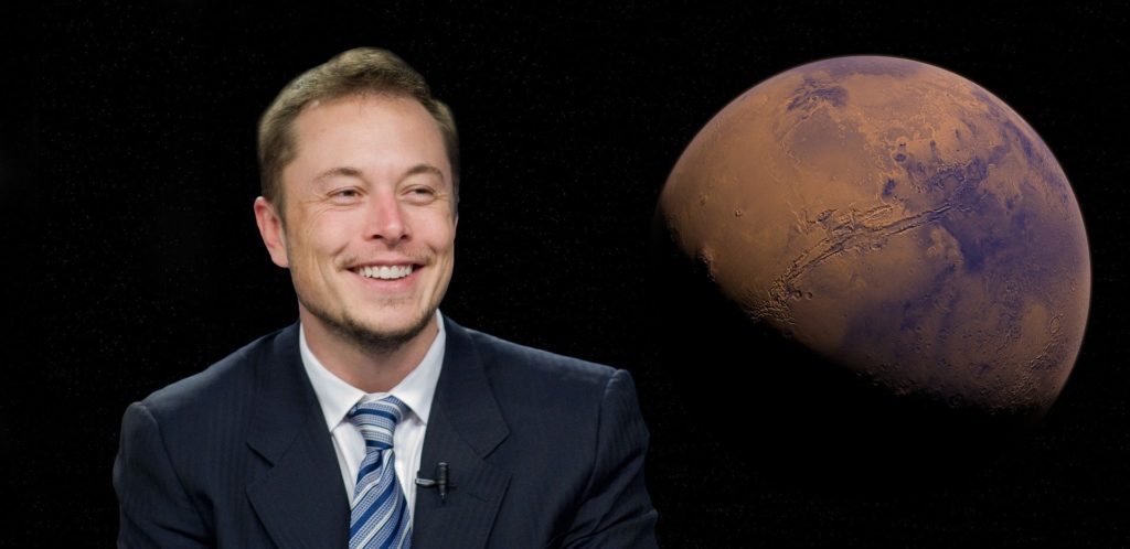 Elon Musk vil gerne til Mars.