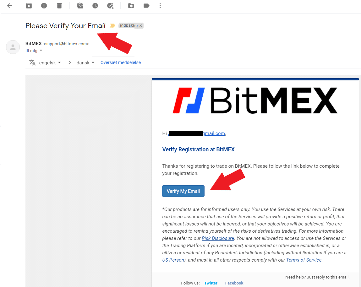 03 Bitmex Bekraeft Email