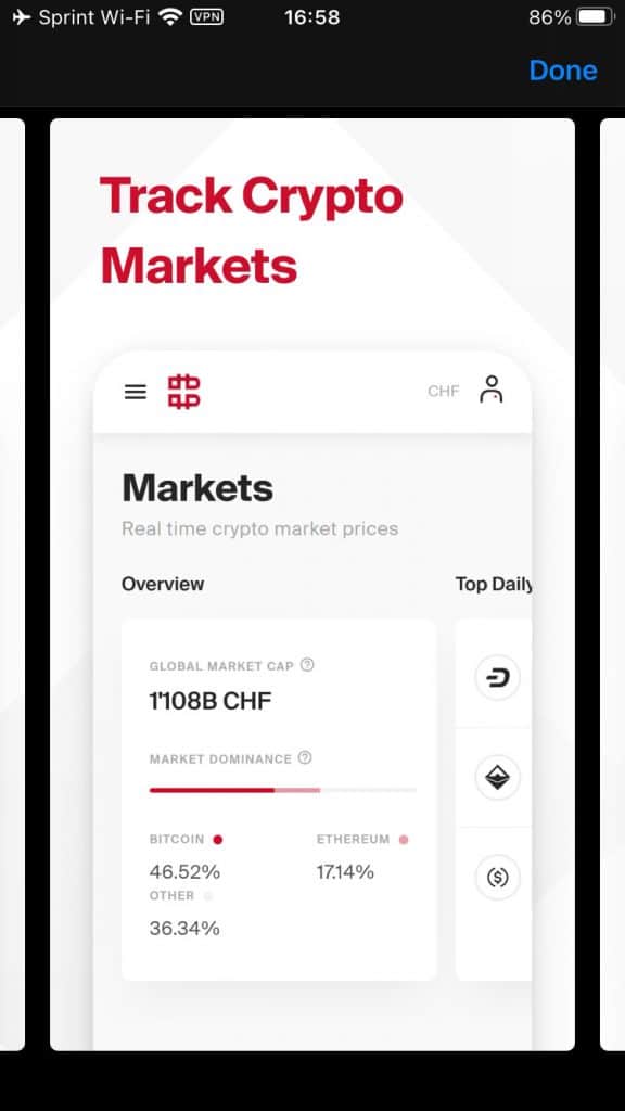 Bitcoin suisse mobilapp