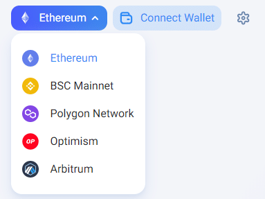 Køb Ethereum på 1inch networks