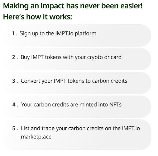 Lav et impact med IMPT Token